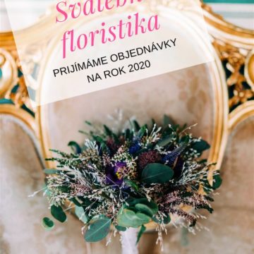 Svatební floristika v podání Květinářství GALERIE Brno