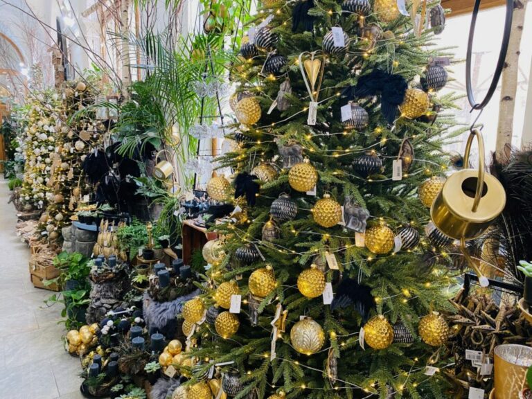 Vánoční dekorace 2022 - Květinářství GALERIE Brno